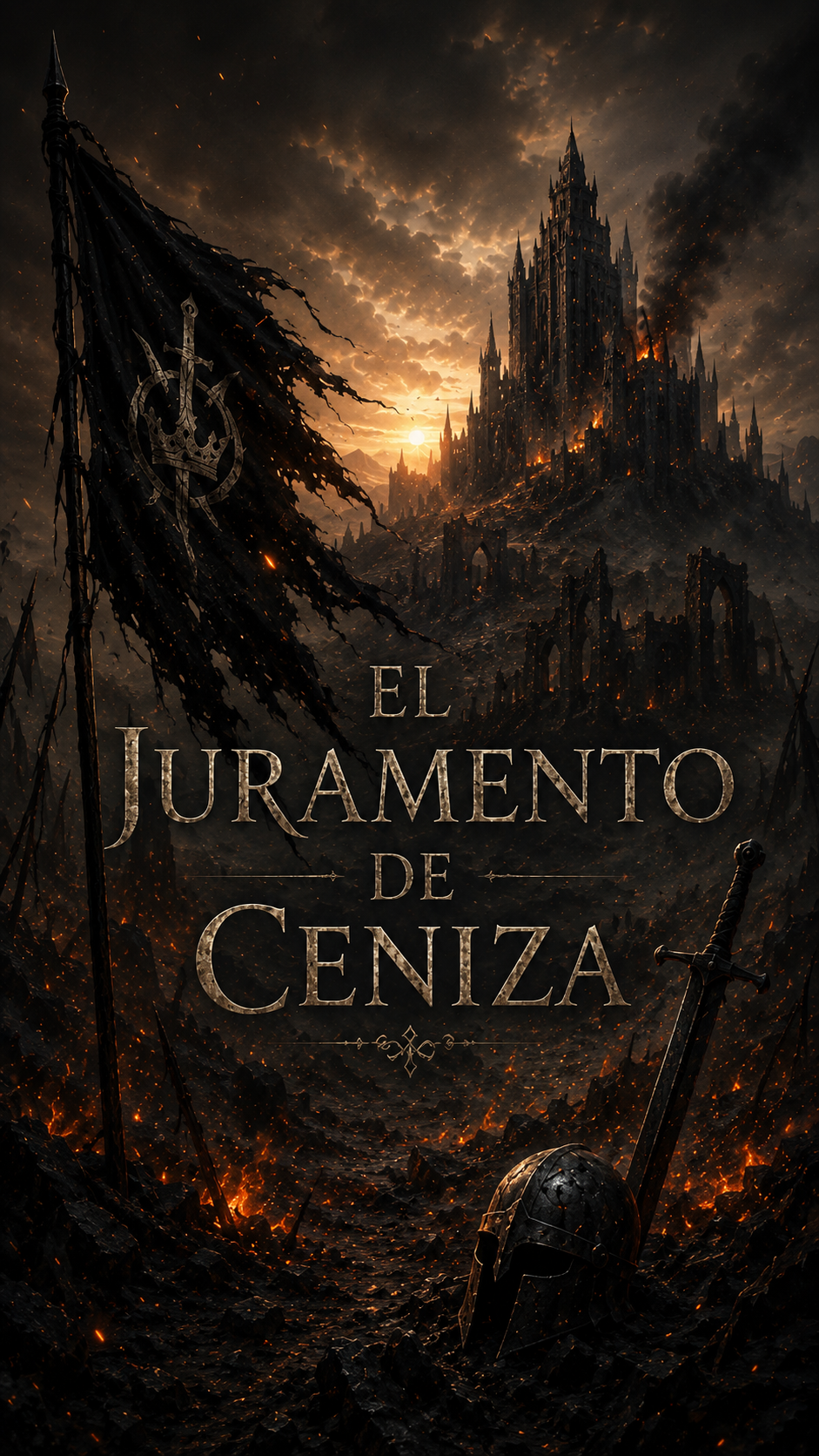 Portada de El juramento de ceniza